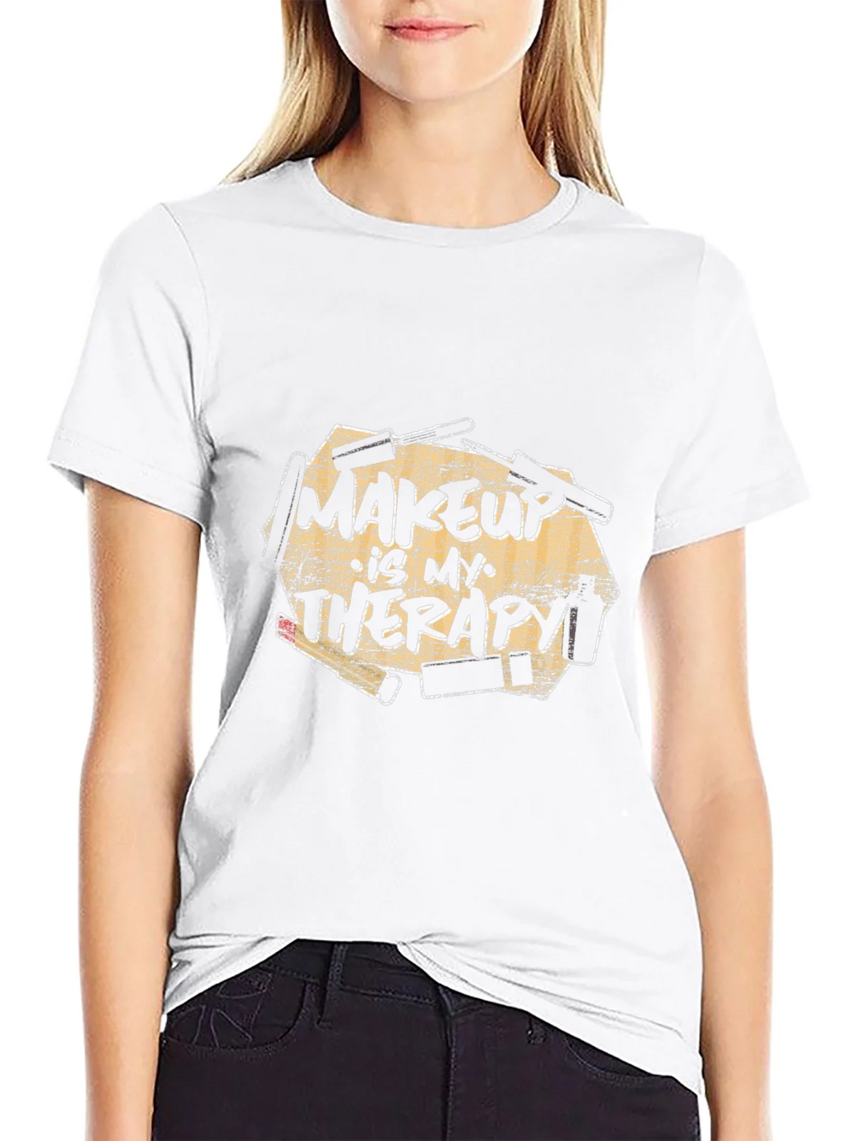 Makeup Therapy Black T-Shirt product image 6
