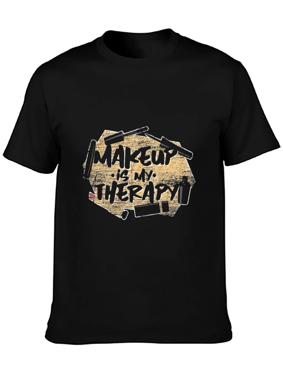 Makeup Therapy Black T-Shirt product image 2