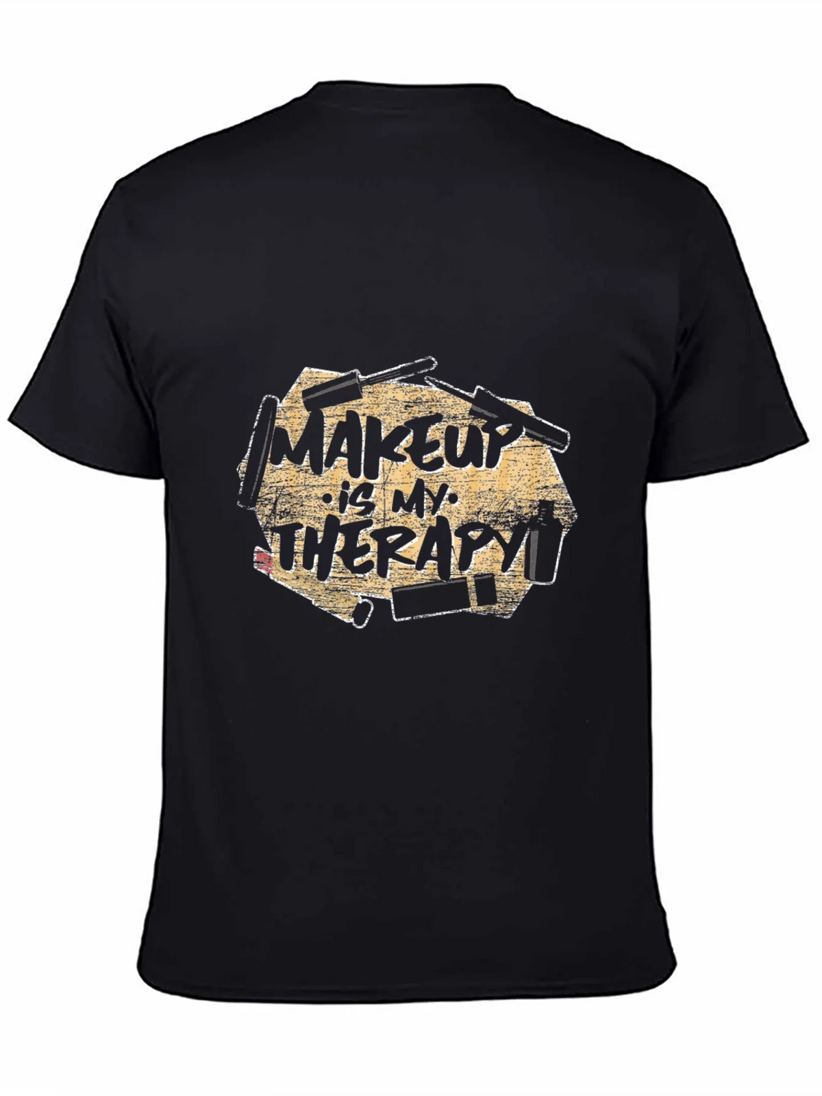 Makeup Therapy Black T-Shirt product image 3