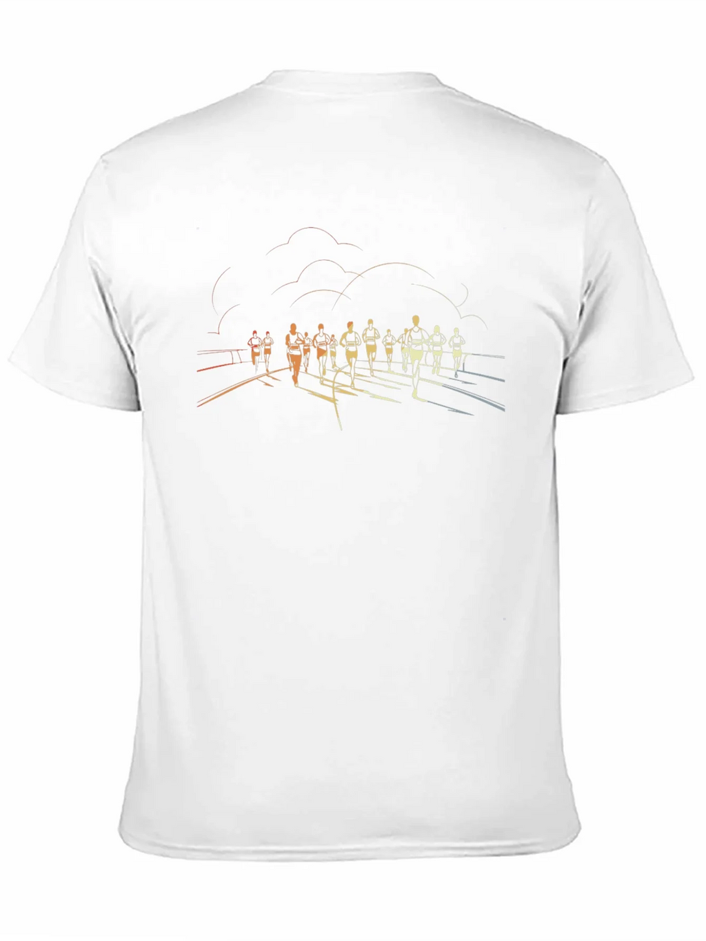 Runners Silhouette Black T-Shirt product image 10