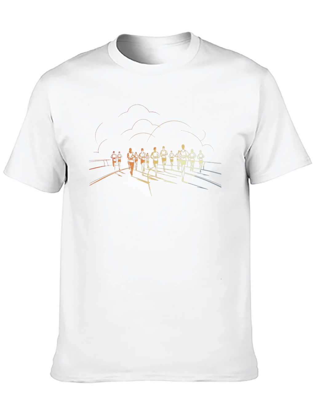 Runners Silhouette Black T-Shirt product image 9