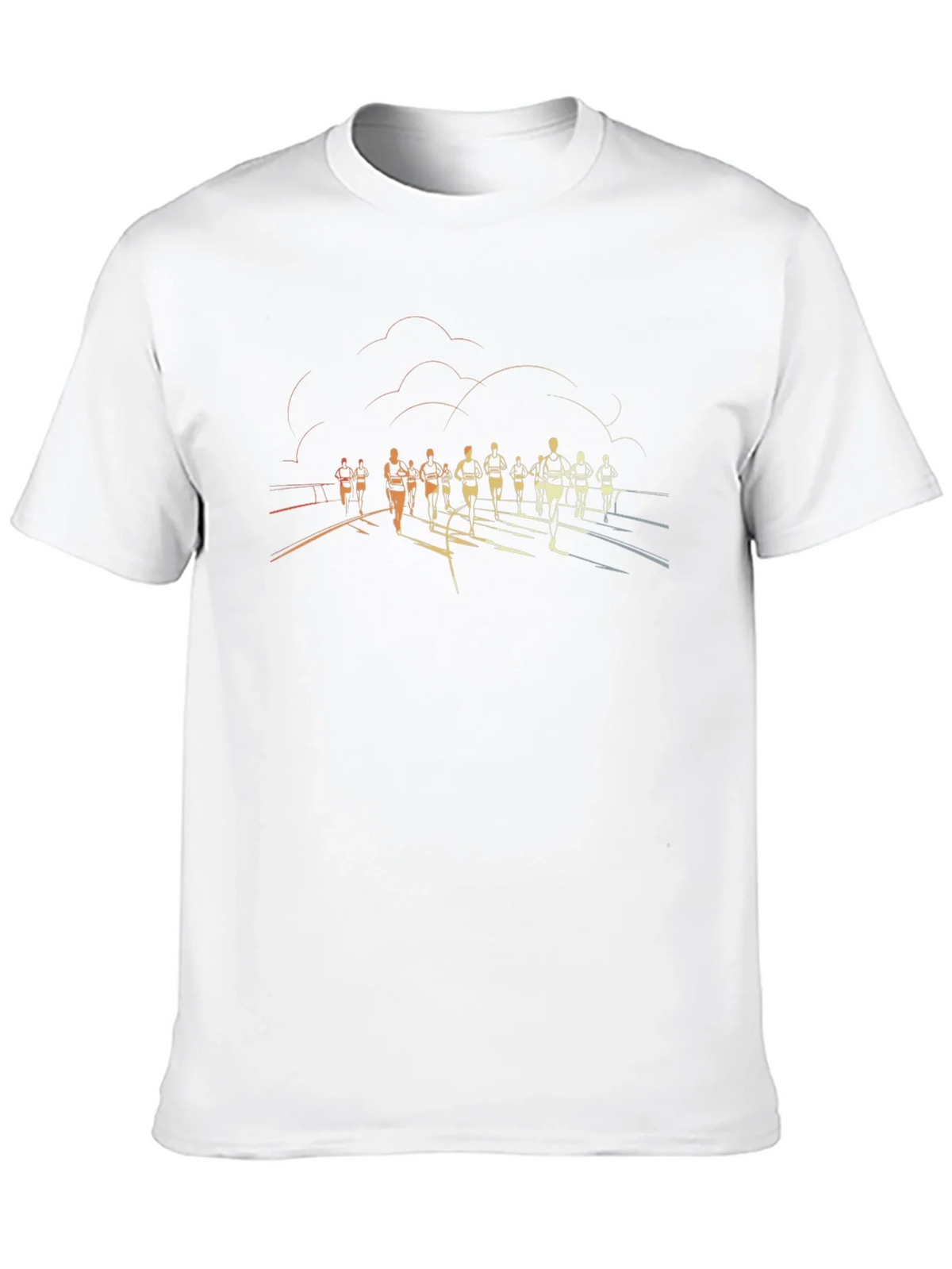 Runners Silhouette Black T-Shirt product image 9