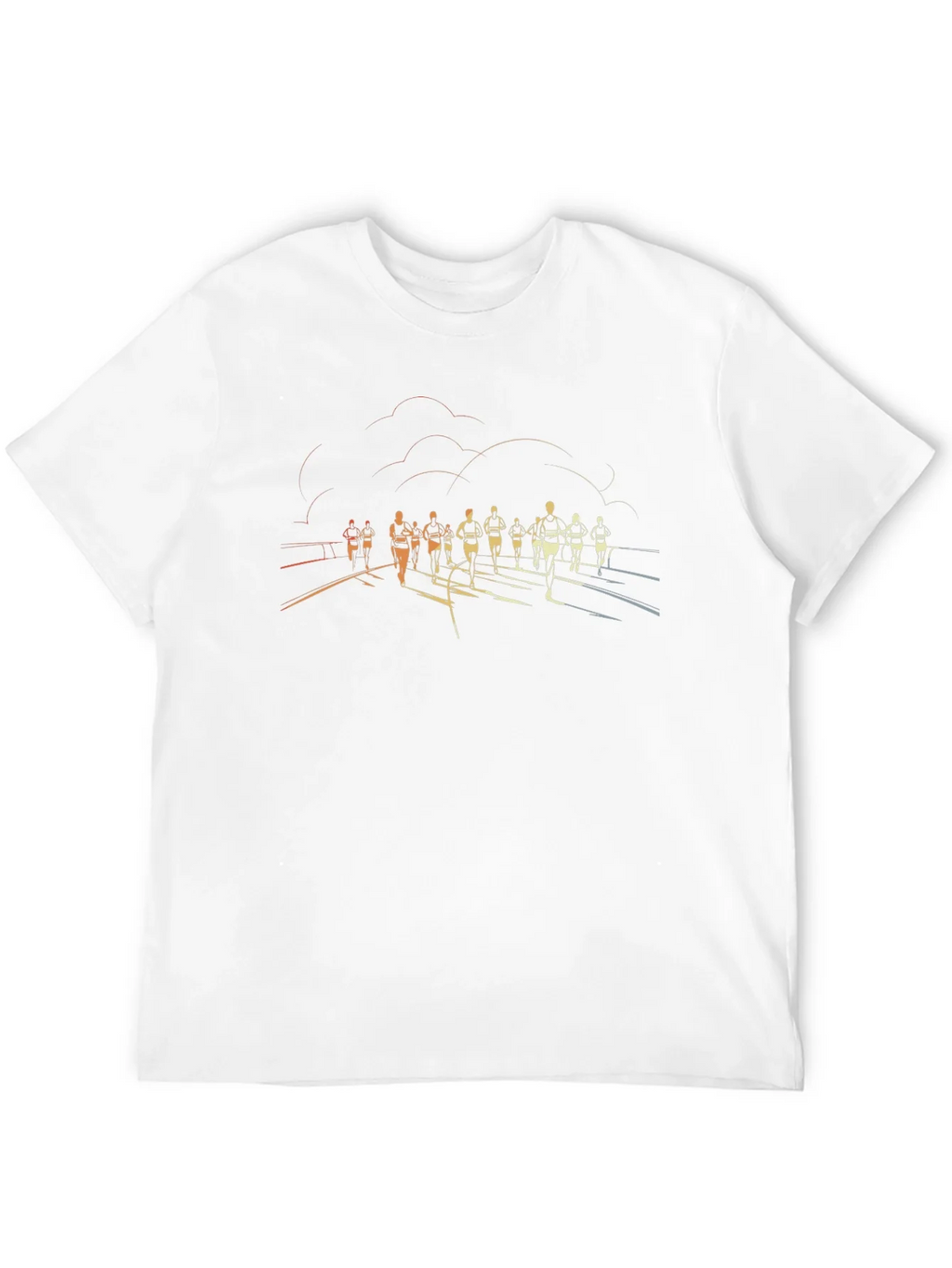 Runners Silhouette Black T-Shirt product image 11