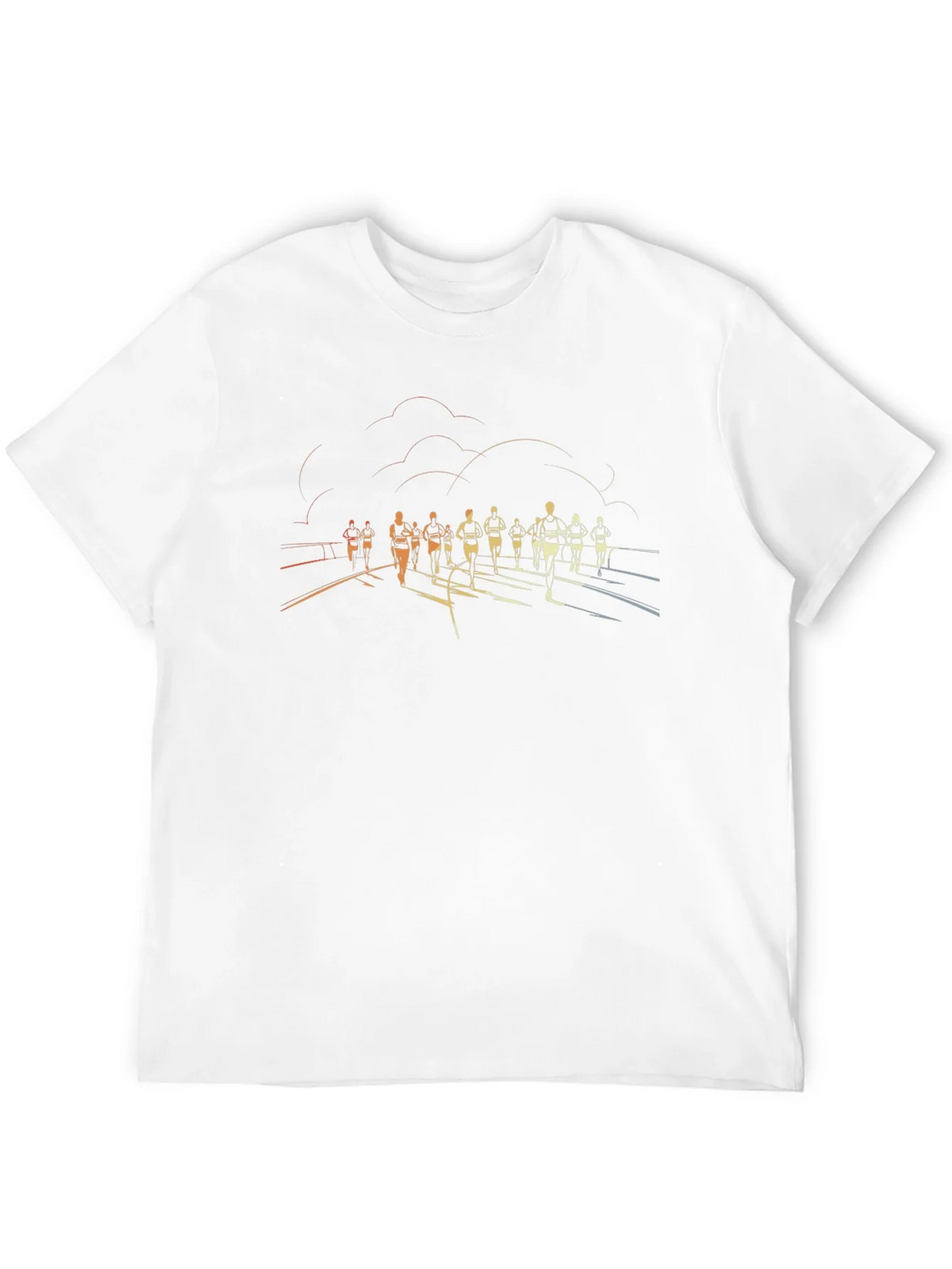 Runners Silhouette Black T-Shirt product image 11