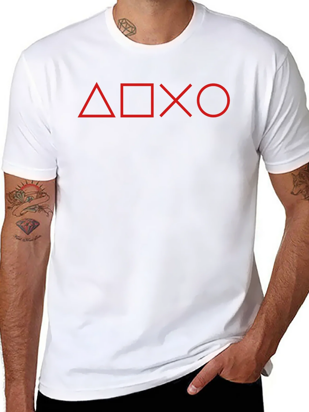 PlayStation Symbols T-Shirt - Black product image 7