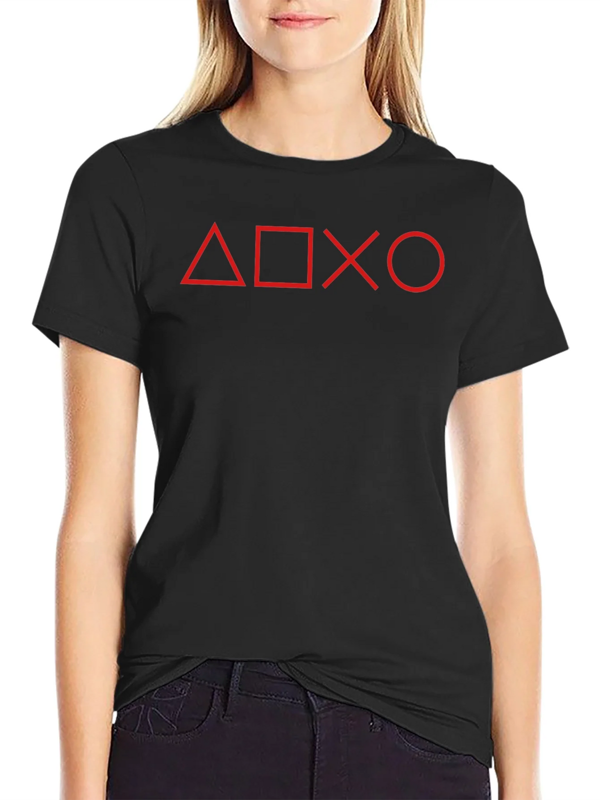PlayStation Symbols T-Shirt - Black product image 2