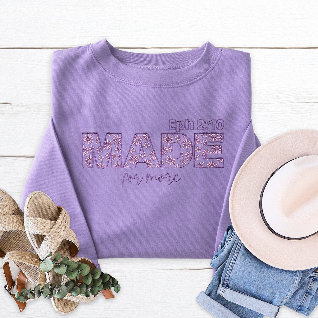 Made for More Embroidered Crewneck Sweatshirt product image 2