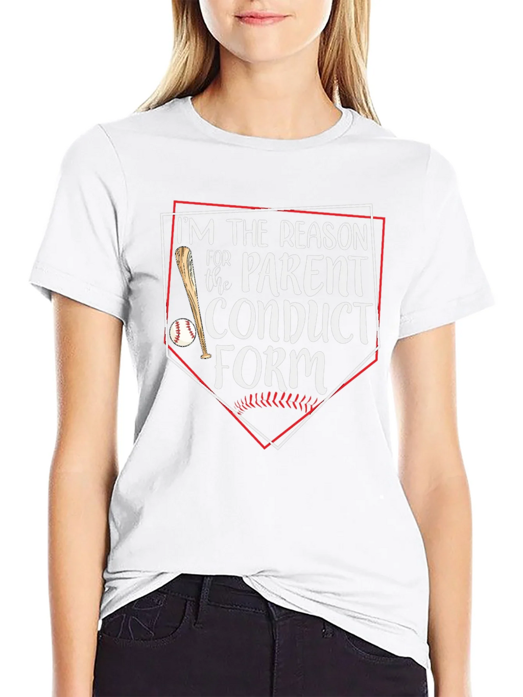 Funny Baseball Parent Conduct Form T-Shirt product image 4