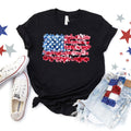 Floral America Tee