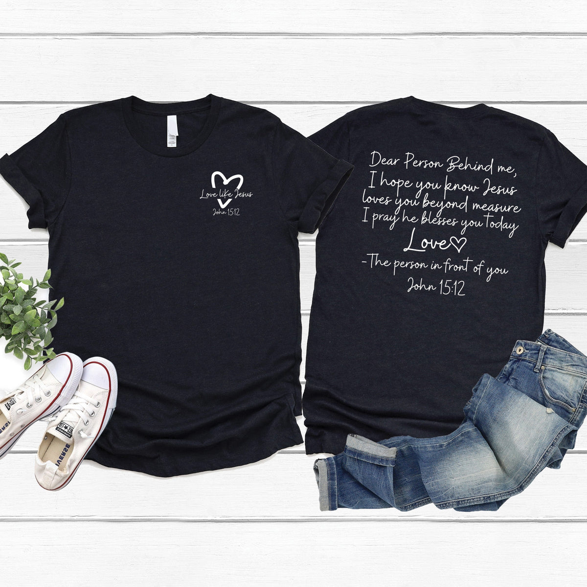 Love in Faith Best Selling Christian Graphic Tees for Women product image 10