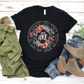You Are Floral Wreath Tee