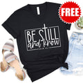 Be Still and Know V-Neck - 0