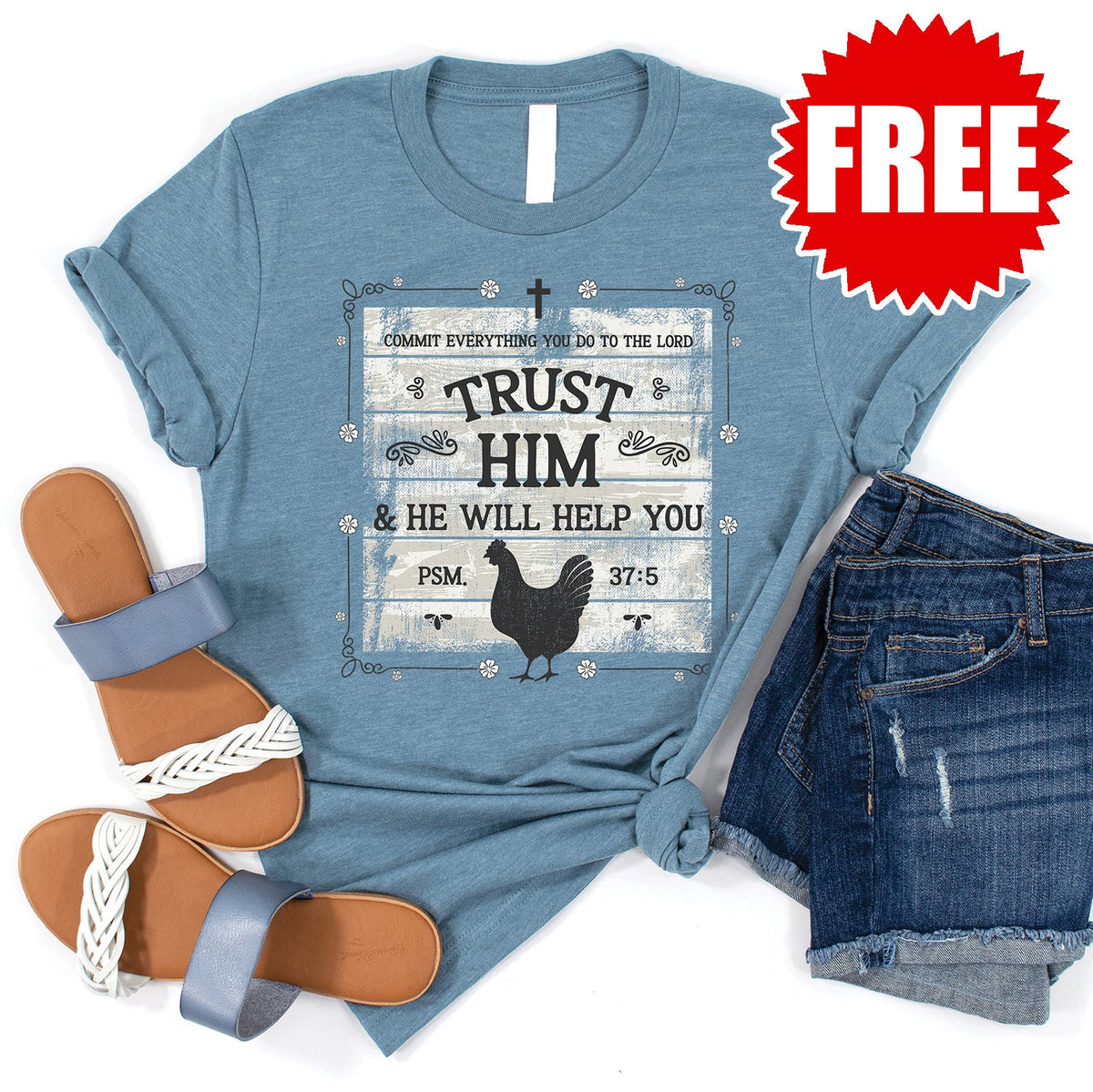 Trust Him Tee - 0