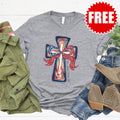 One Nation Cross Tee - 0