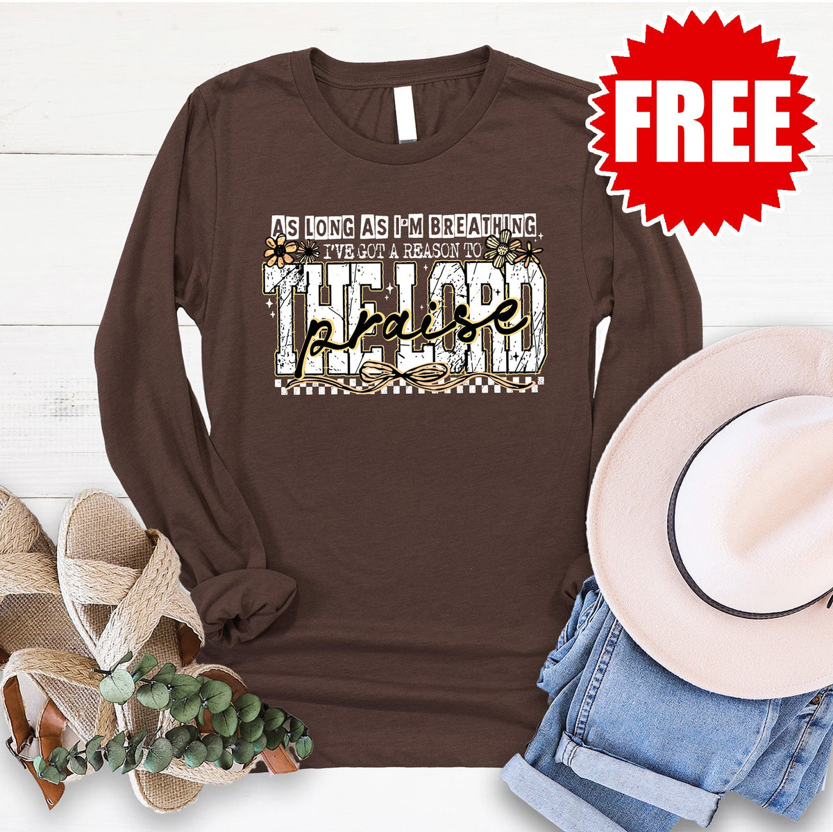 Praise The Lord Long Sleeve - 0