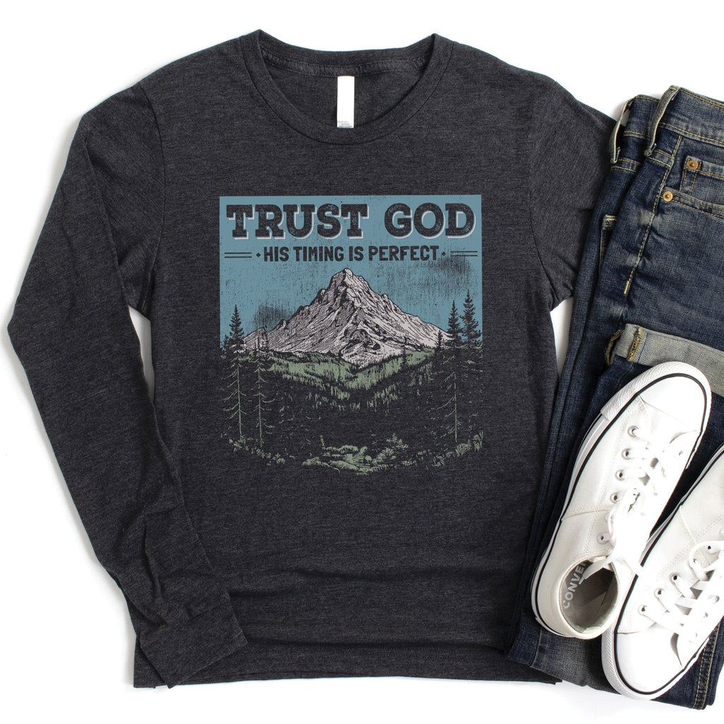 Trust God Men's Long Sleeve product image 2