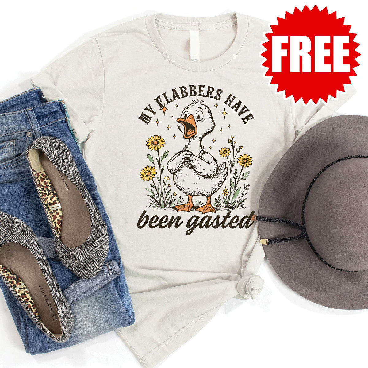 My Flabbers Duck Tee - 0