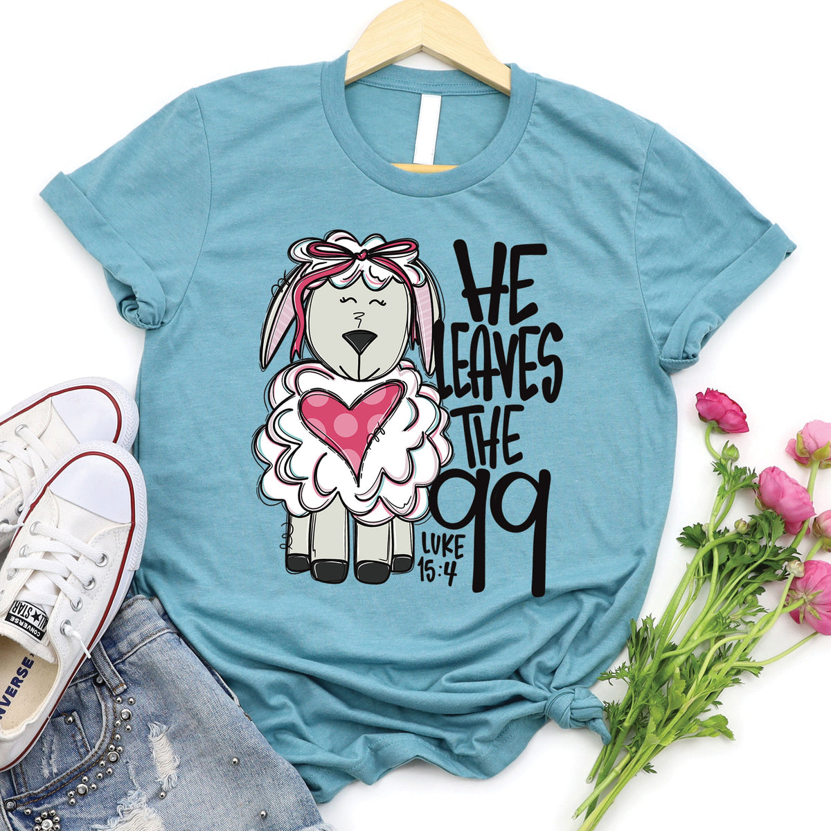He Leaves the 99 Tee