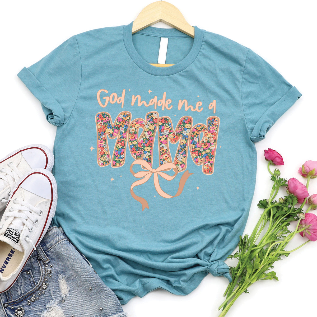 God Made Me a Mama Tee