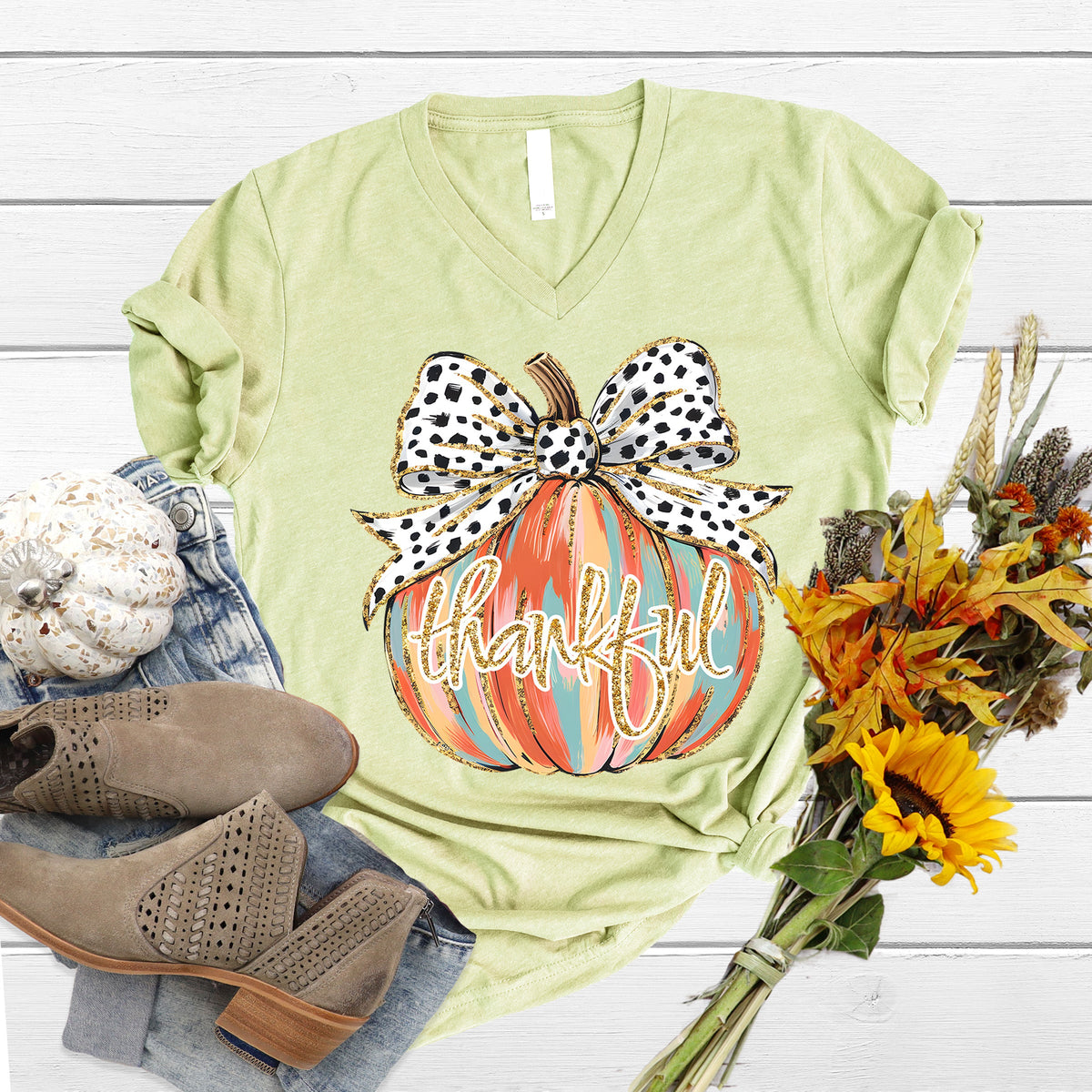 Thankful V-Neck