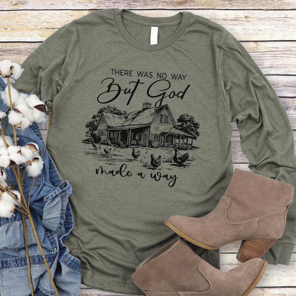God Made a Way Long Sleeve product image 2