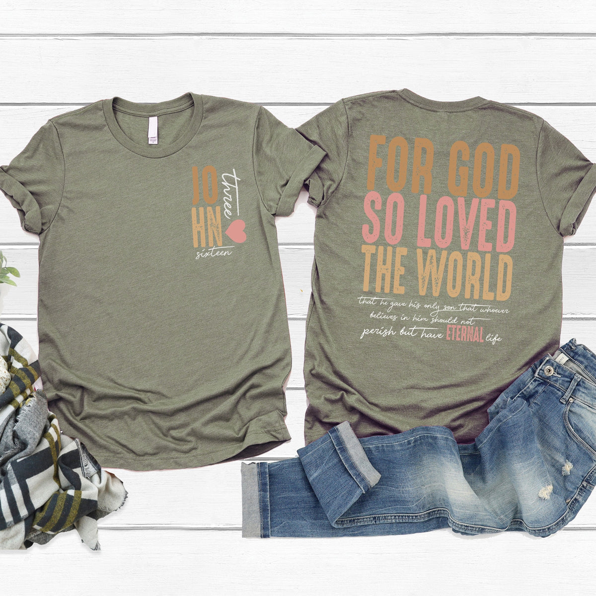 For God So Loved The World Tee product image 2