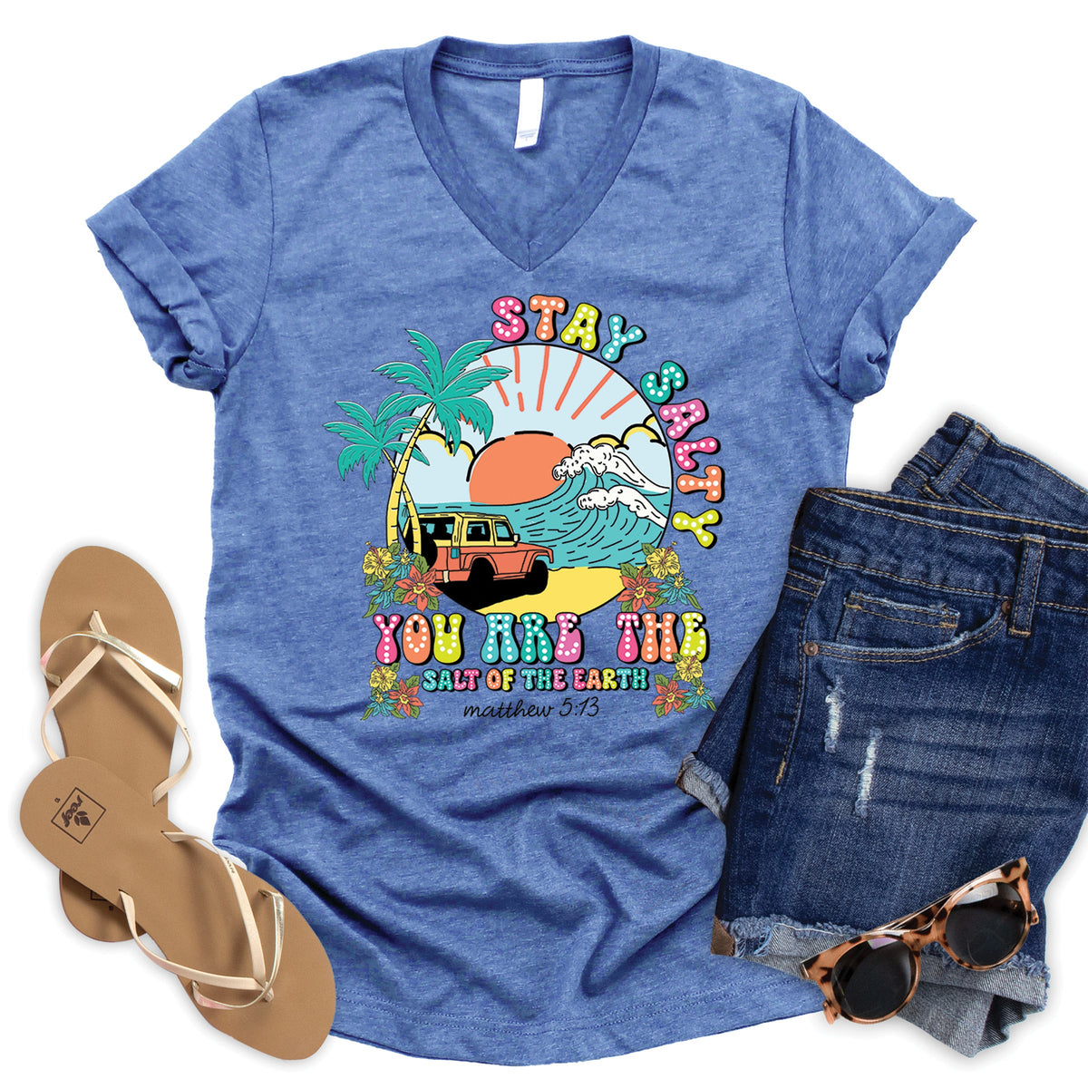 Stay Salty V-Neck product image 1