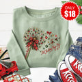 Christmas Wishes Sweatshirt - Heather Sage - 18 product image 1