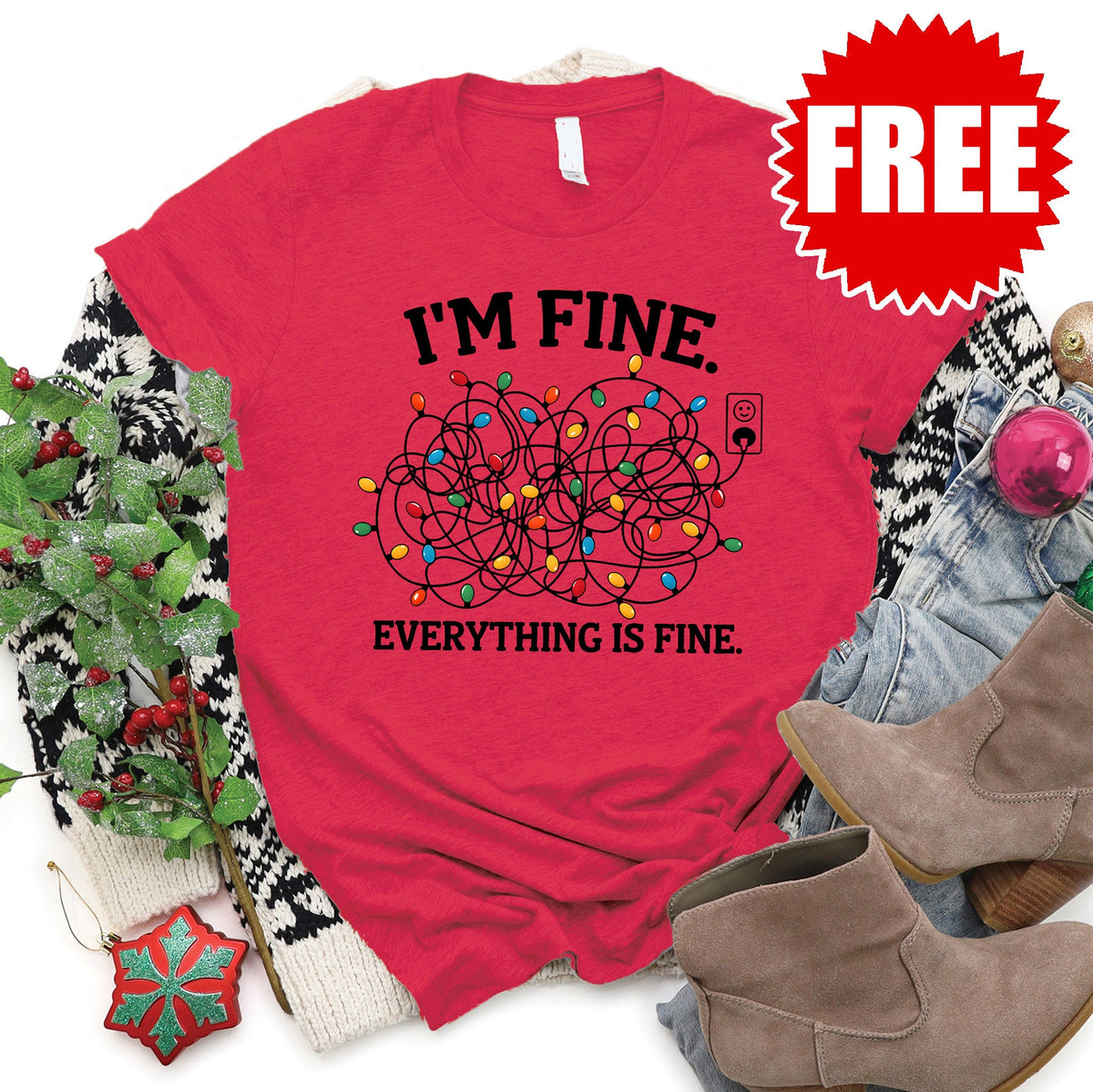 I'm Fine Tee - 0