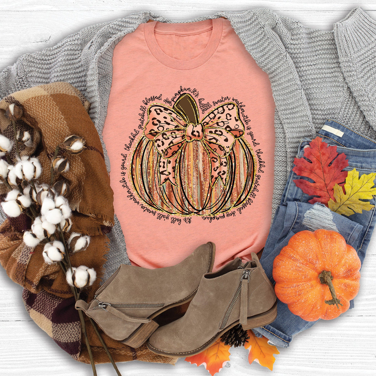 Thanksgiving Pumpkin Tee