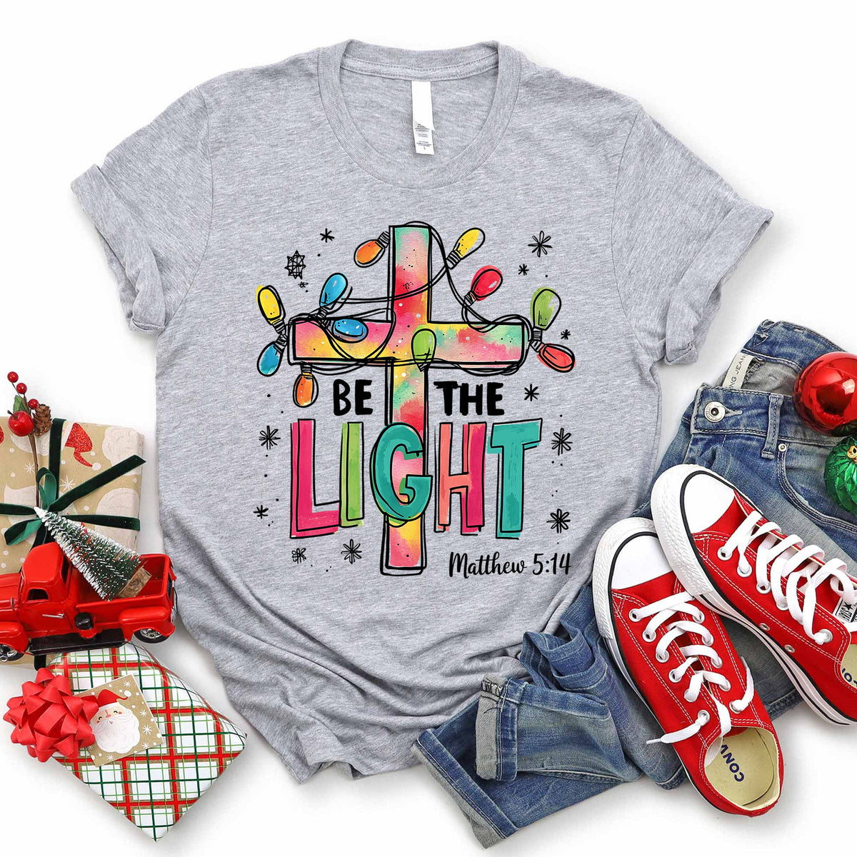 Be the Light Cross Tee product image 1