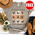 His Mercies Are New Rooster Tee - 0