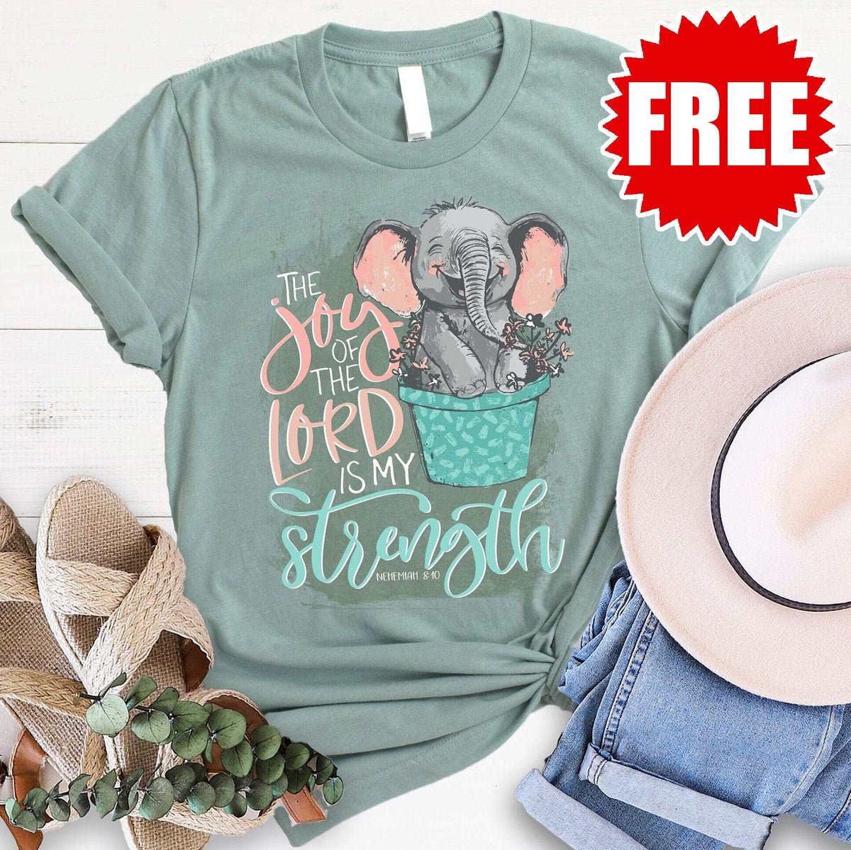 The Joy of the Lord Tee - 0