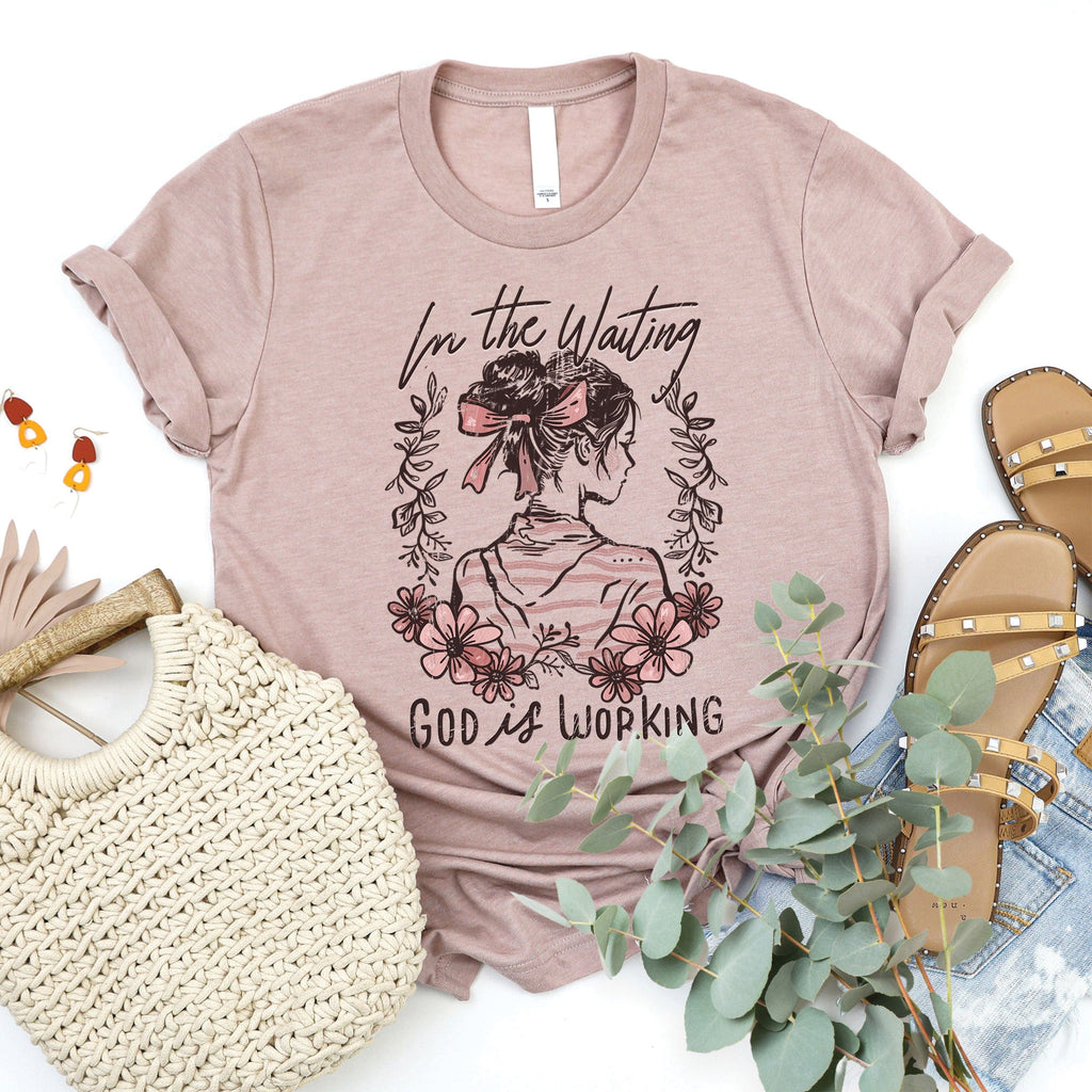 In the Waiting God is Working Tee product image 2