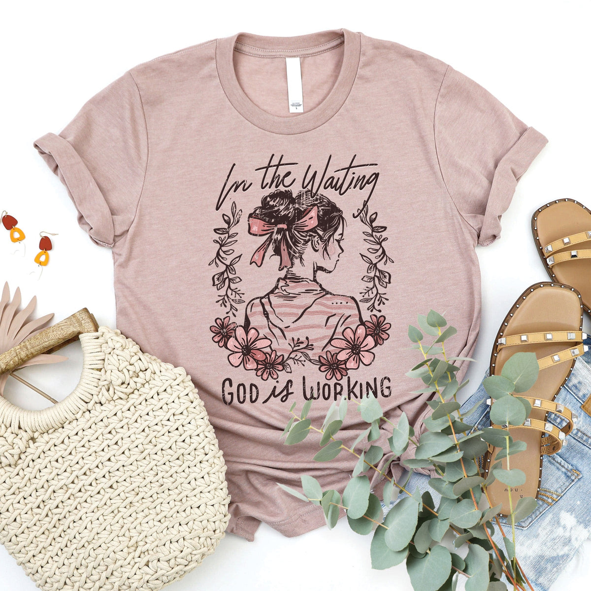 In the Waiting God is Working Tee product image 2