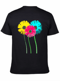 Floral Graphic Tee - Black product image 1