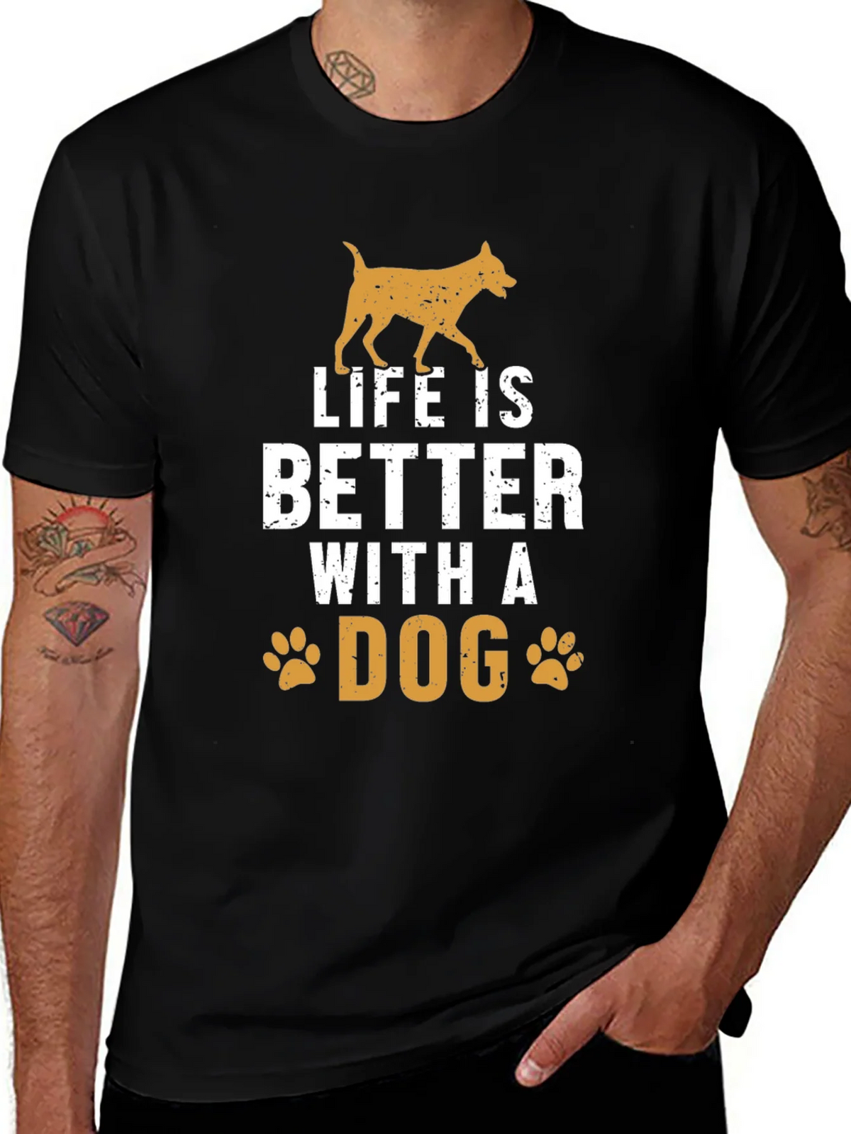 Life is Better with a Dog Graphic T-Shirt product image 1