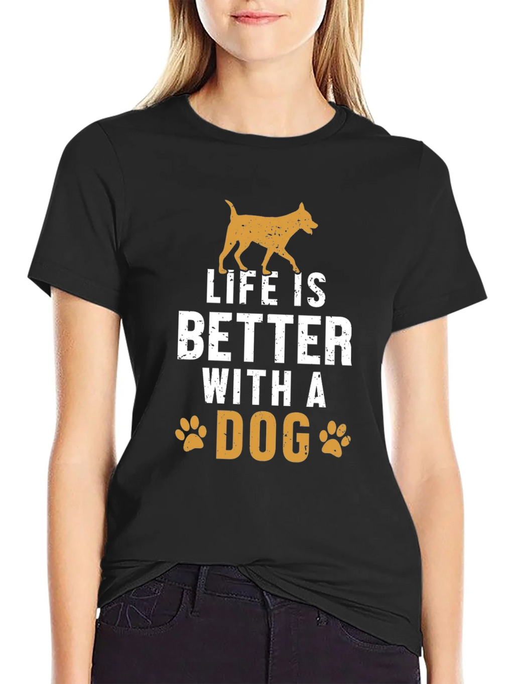 Life is Better with a Dog Graphic T-Shirt product image 2