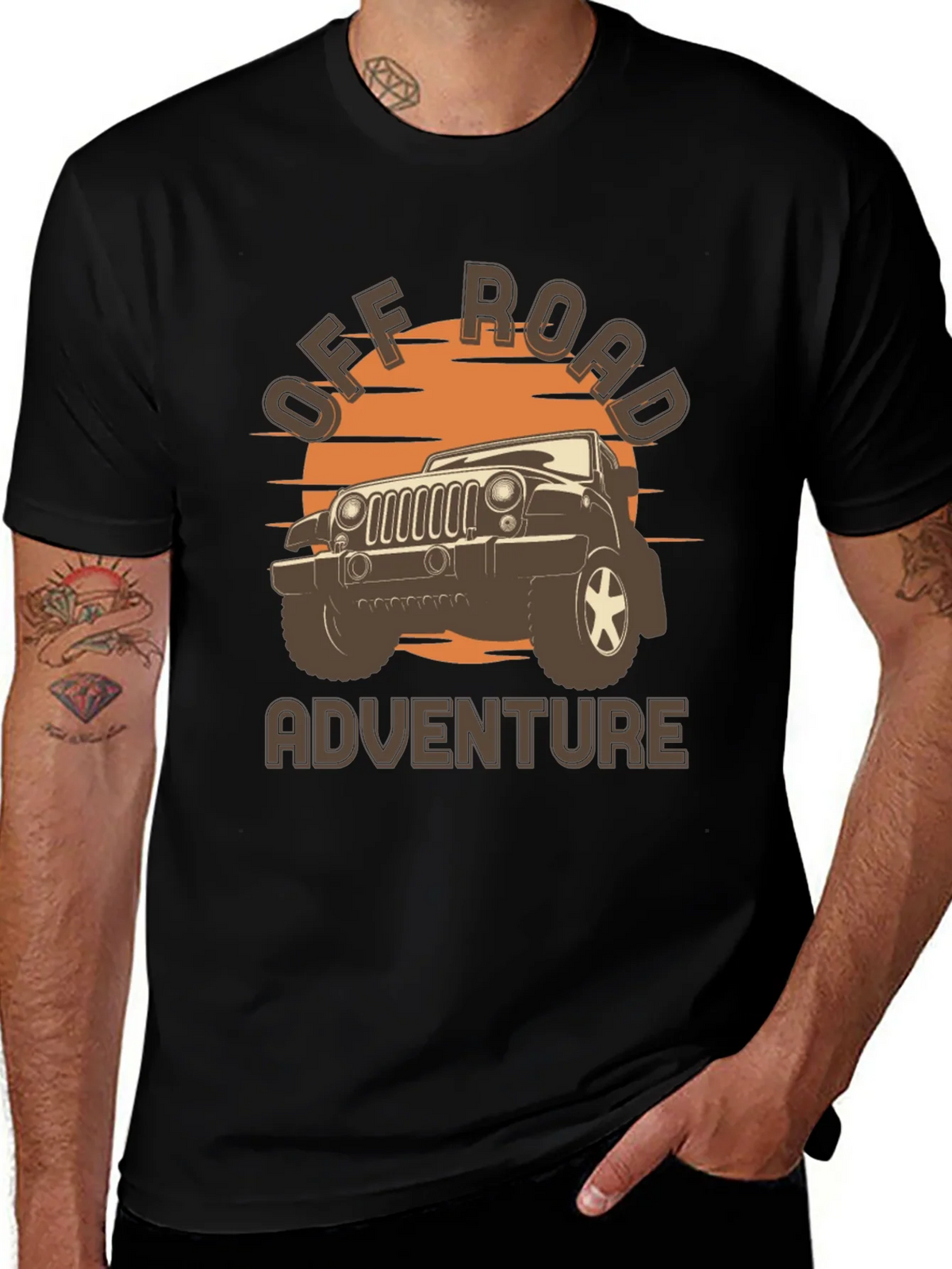 Off Road Adventure T-Shirt - Jeep Design product image 1
