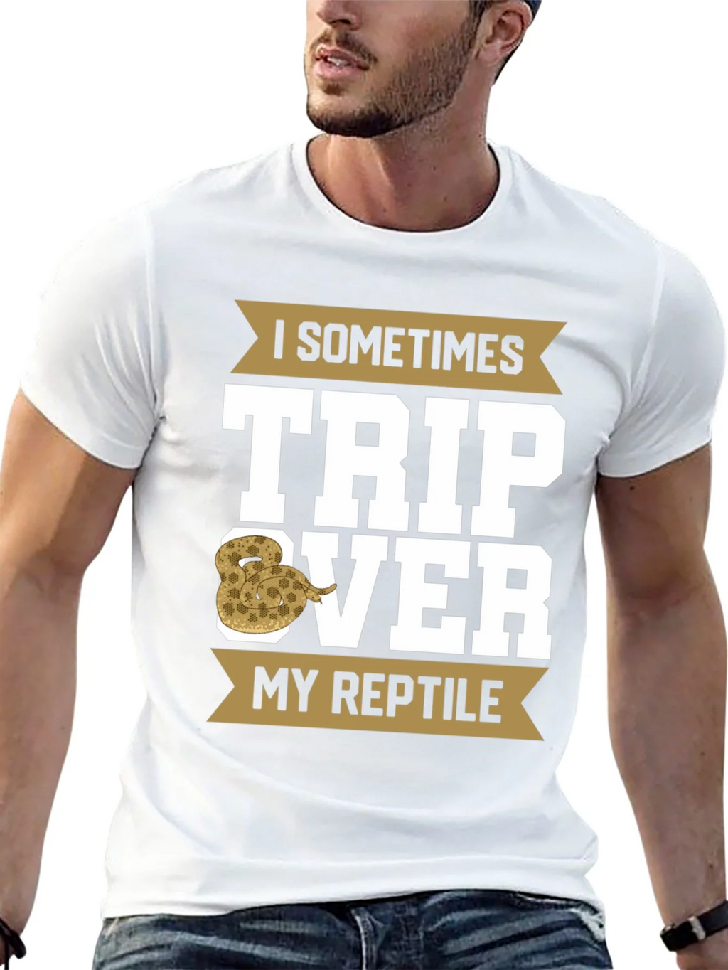 I Sometimes Trip Over My Reptile T-Shirt product image 12