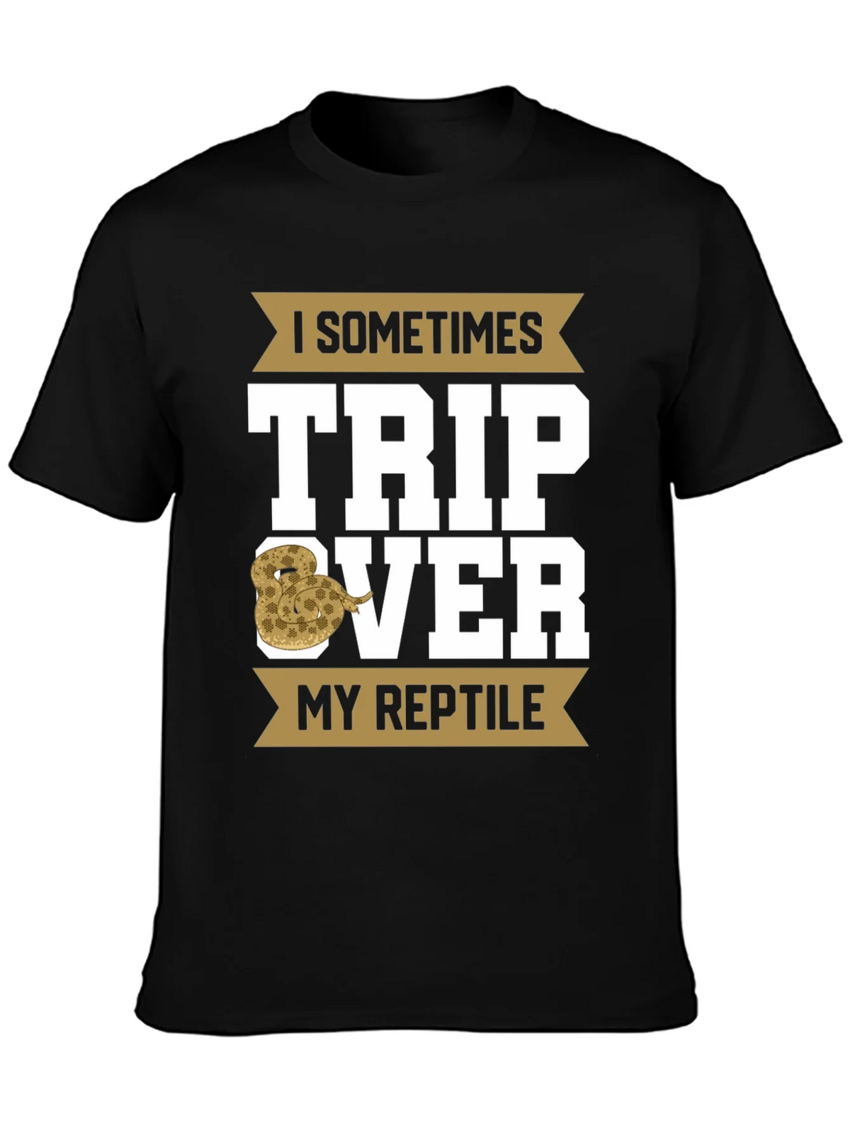 I Sometimes Trip Over My Reptile T-Shirt product image 3