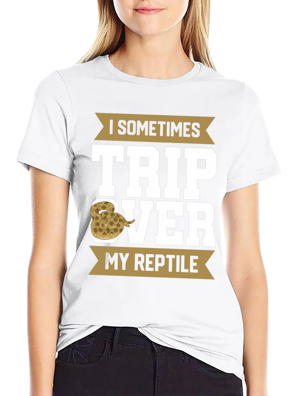 I Sometimes Trip Over My Reptile T-Shirt product image 8