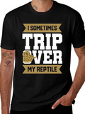 I Sometimes Trip Over My Reptile T-Shirt product image 1