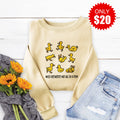 Not in a Row Embroidered Crewneck Sweatshirt - 20 product image 1