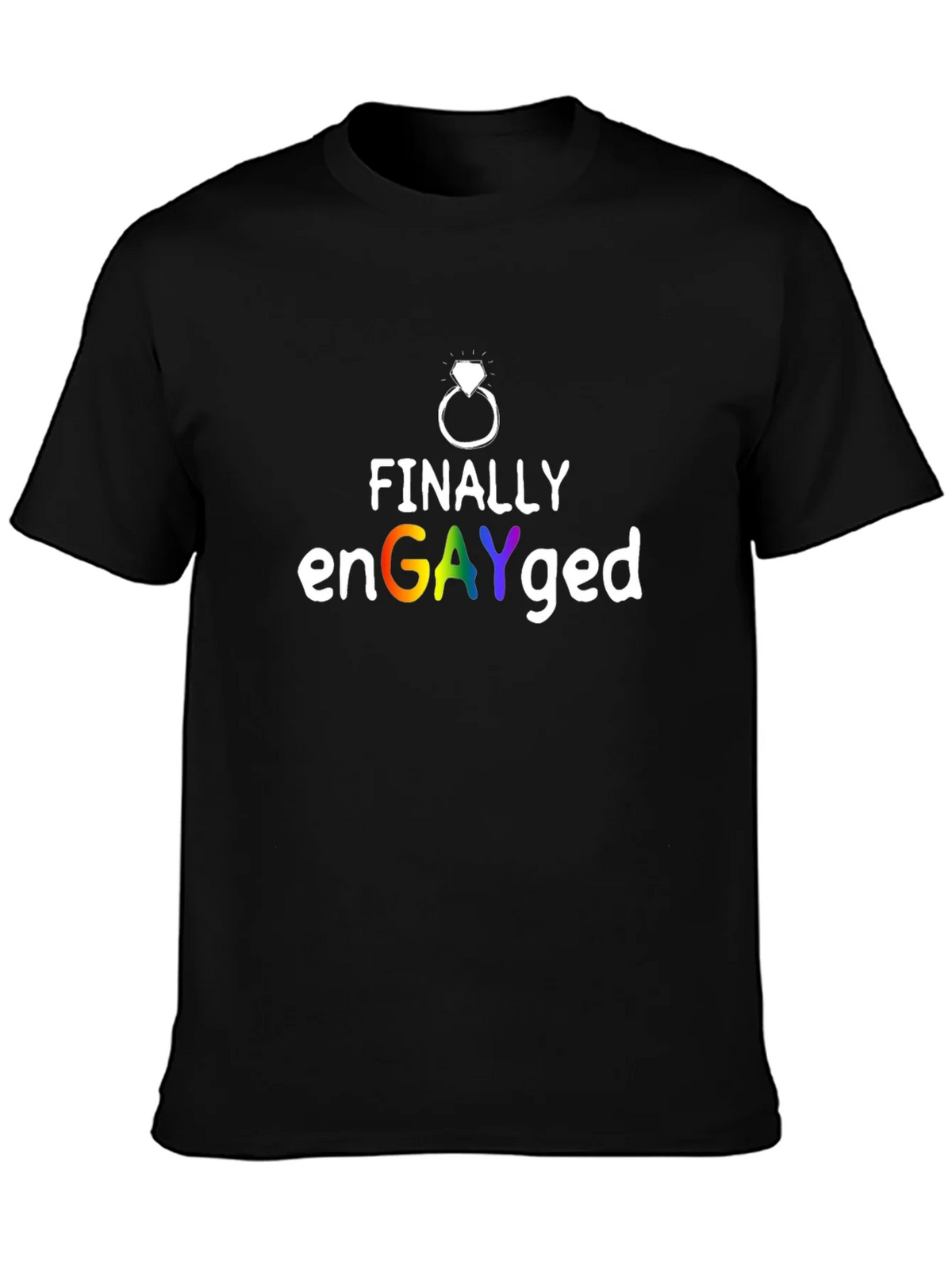 Finally enGAYged Pride T-Shirt product image 3