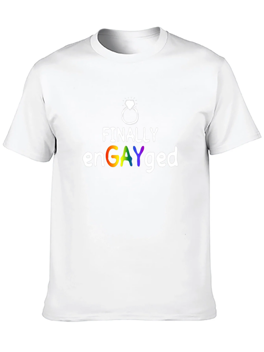 Finally enGAYged Pride T-Shirt product image 9