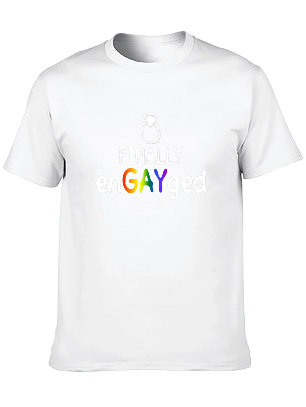 Finally enGAYged Pride T-Shirt product image 9