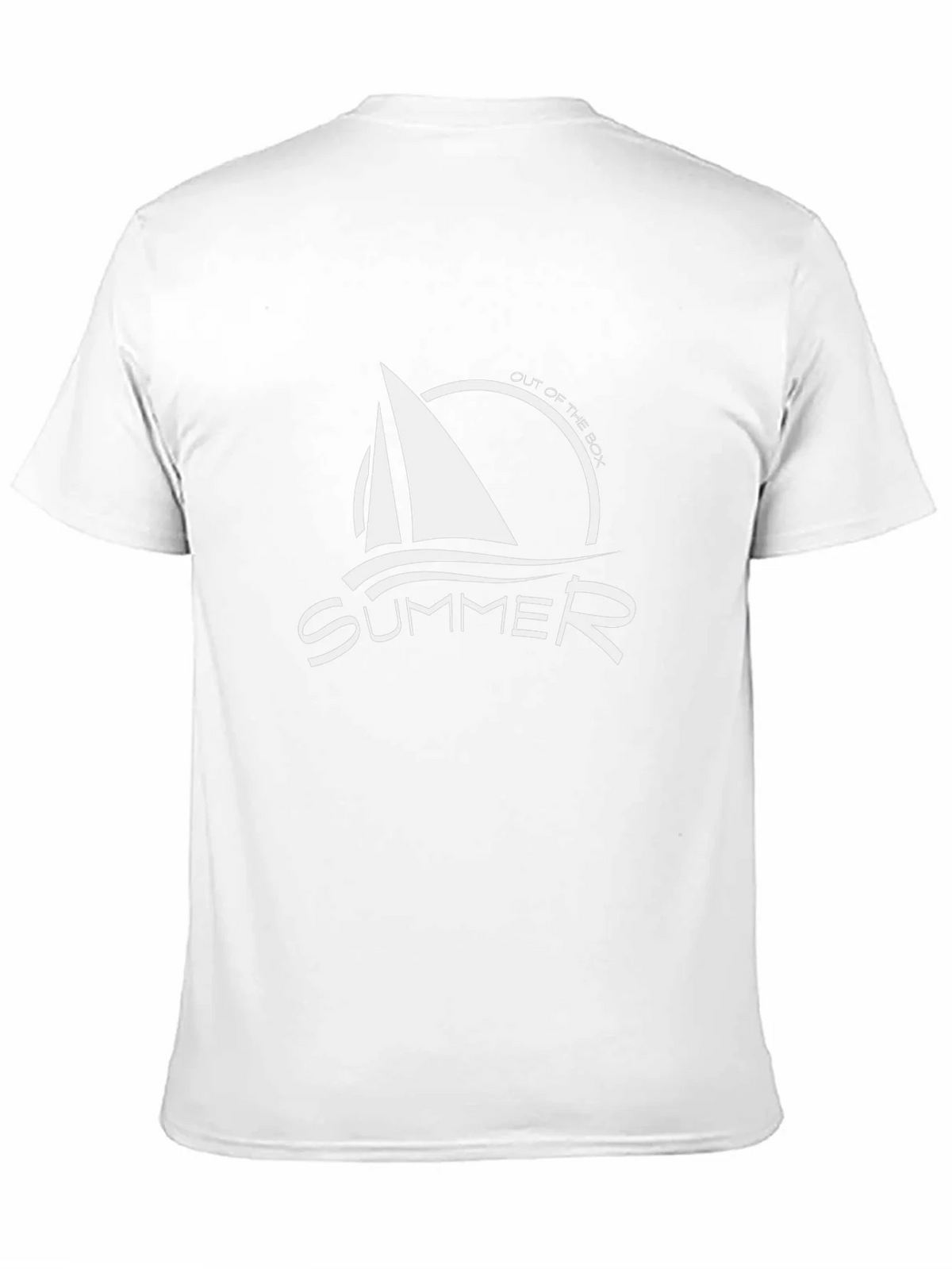 Summer Sailboat Graphic Tee - Black product image 5