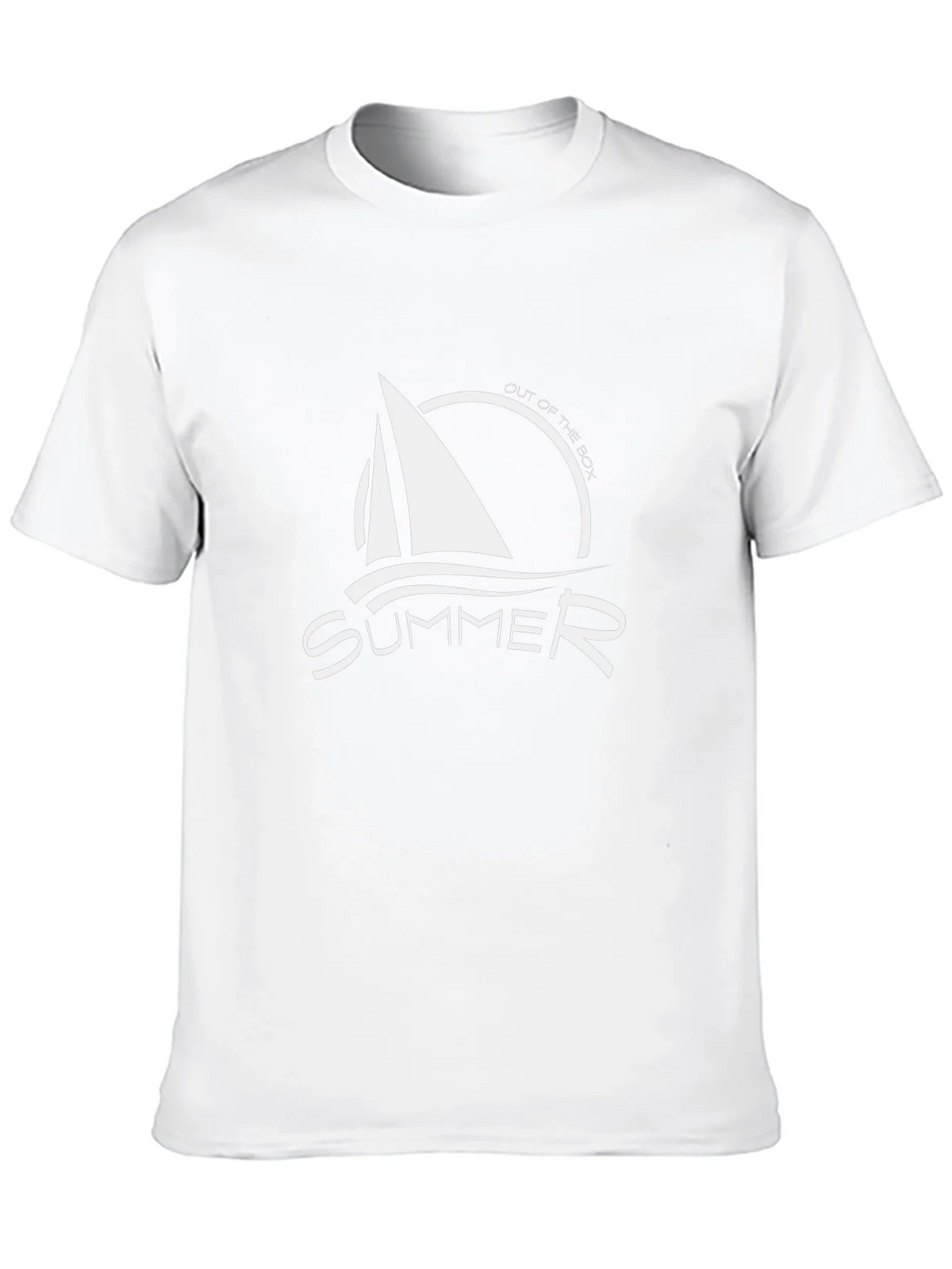 Summer Sailboat Graphic Tee - Black product image 4