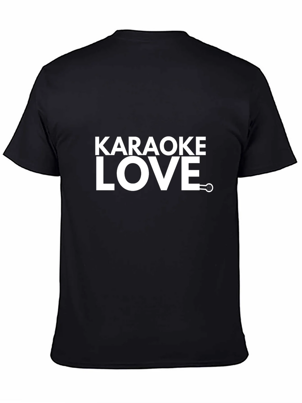 Karaoke Love Black T-Shirt product image 1